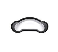 Trim Strips Interior For Toyota For FJ For Cruiser 2007 2008 2009 2010 2011 2012 2013 2014 2015-2021 Car Instrument Speedmeter Frame Cover Trim(ABS Glossy Black)