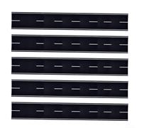 Trimable Model Roads 5Pcs N Gauge 40mm Wide Black | 5pcs black strips, 40mm x 500mm, easy trim to size, flexible curves, realistic layout roads
