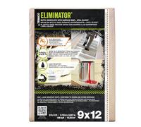 Trimaco 80321 Eliminator Butyl Drop Cloth, White, 9x12 Feet
