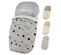 Trimatt Universal Winter and Summer Footmuff - Use as a Winter Bag or Summer Cover - High Range Made in Spain - Polar Grey - Brand