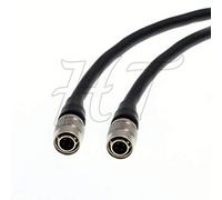 Trimble Geodimeter 5600 GTR C100 ATS Power Cable 4 Pin Hirose Male to Hirose Male, Geodimeter Battery Back Power Cable 8ft