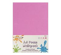 Trimcraft DCFM005 Dovecraft Essentials - A4 Creative Foam Sheets - Pink