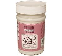 Trimcraft Decoupage Craft Glue-Gloss Adhesive, Paper,Wood, (Sealant & Varnish, 8.5oz / 250ml, Clear)