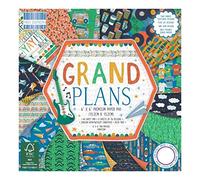 Trimcraft FEPAD160 Grand Plans Premium Paper 6" x 6" / 15.2 x 15.2 cm, (64 Sheet Pad, 200gsm Heavyweight Cardstock, Acid & Lignin Free, Soy Inks, FSC