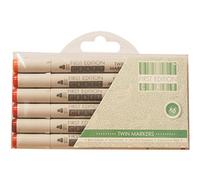 Trimcraft Reds-First Edition Markers, Acrylic, Multicolour, 16.25x10.92x1.77 cm