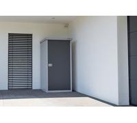 Trimetals Daiken Guardian D33 Compact Metal Garden Shed (3X3Ft) Grey