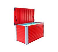 Trimetals Small 570L Weatherproof Patio Storage Box (135Cm X 79Cm X 73Cm) Red