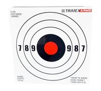 Trimex Arms 14cm Pack Of 100 Card Targets Air Rifle Pistol Target Square White