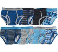 Trimfit Boys Soft 100% Cotton Tagless Briefs (8-Pack)
