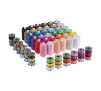 Trimits 36-Spool Polyester Thread and Bobbin Set - Assorted Colours