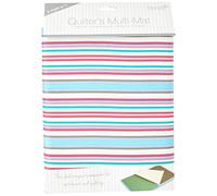 Trimits 4 in 1 Multi-Mat, Cutting Mat, Anti-Skid Mat, Ironing Mat, Pattern Marking Sheet, Quilting Mat, Stripes,30 x 24cm