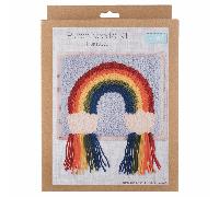 Trimits Beginners Punch Needle Kit Unicorn Cactus Flamingo Rainbow Bee Owl