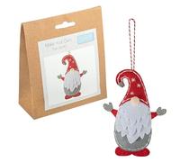 Trimits Christmas Felt Decoration Kits, 10.5 x 13cm, Gonk