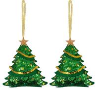 Trimits Christmas Felt Decoration Kits, 11.5 x 10cm, Sequin Tree (Pack of 2)