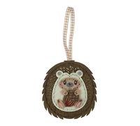 Trimits Christmas Felt Decoration Kits, 12 x 10cm, Hedgehog, GCK205