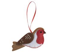 Trimits Christmas Felt Decoration Kits, 12 x 7cm, Robin