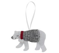 Trimits Christmas Felt Decoration Kits, 12 x 8cm, Polar Bear