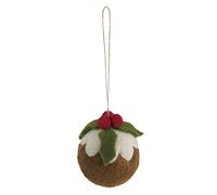 Trimits Christmas Needle Felting Craft Kit, Christmas Pudding, 8 x 9cm
