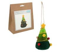 Trimits Christmas Needle Felting Craft Kit, Christmas Tree,7 x 11cm (2.7 x 4.3in)