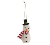 Trimits Christmas Needle Felting Craft Kit, Snowman, 11.5 x 4.5cm