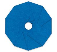 Trimits Craft Felt, 10 Pack, Crystal Blue, 23 x 30cm