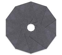 Trimits Craft Felt, 10 Pack, Grey, 23 x 30cm