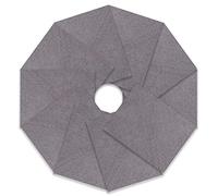 Trimits Craft Felt, 10 Pack, Silver Grey