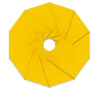 Trimits Craft Felt, 10 Pack, Yellow,23 x 30cm