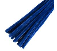 Trimits Craft Synthetic Chenille Stem Pipe Cleaners, 30cm x 12mm, Blue