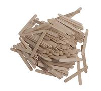 Trimits Craft Wooden Lolly Pop Sticks, Mini, Pack of 300, Wood, Natural, 55 x 5.5mm