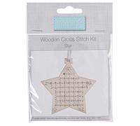 Trimits Cross Stitch Kit Star Wooden