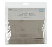 Trimits Cushion Back With Zipper: 45 x 45cm (18 x 18in): Natural