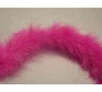 Trimits Decorative Marabou Boa Feather Trim - Cerise, 1Mtr