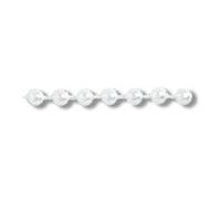 Trimits EG430W | White Medium Pearl Beading Trim | 3mm x 25m | String