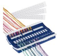 Trimits Embroidery Thread Organiser with 30 Shade Slots for Needlework, Cross Stitch, Tapestry Projects - Includes Spare Colour Chart Cards