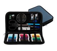 Trimits Essentials Sewing Kit - Travel Case, Threads, Needles, Scissors & Accessories, 23.5X13X3.5Cm, Diy & Home