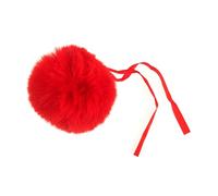 Trimits Faux Fur Pom Pom Medium 6cm Assorted Colours Red