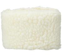 Trimits Faux Fur Trim, Cream Sheepskin, 2m x 80mm, 100% Polyester, TT00280CRM