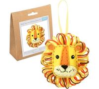 Make Your Own Lion Felt Decoration Kit