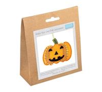 Trimits Felt Decoration Kits, 12 x 9.5cm, Pumpkin
