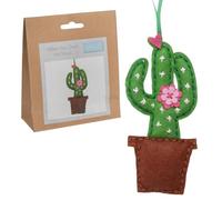 Trimits Felt Decoration Kits, 6 x 13cm, Cactus