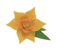Trimits Felt Decoration Kits, 8.5 x 11.5cm, Daffodil Brooch