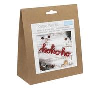 Trimits French Knitting Wire Kit - Hohoho 33 X 10cm, Home Made Christmas Decoration