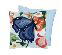 Butterfly Half Stitch Cushion Kit