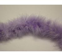 Trimits High Quality Decorative Marabou Boa Feather Trim - Lilac, 1Mtr