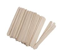 Trimits Home School Craft Wood Lolly Pop Sticks, 11cm x 10mm, Natural, Pack of 100