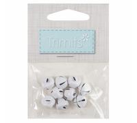 Trimits - Jingle Bells - White - 10 mm
