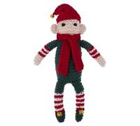 Trimits Knitting Kit - Elf Character 6 x 13 x 40cm Hand Made Christmas Decoration & Gift with Jingle Bells