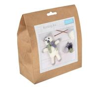 Trimits Knitting Kit - Handmade, Soft Toy, Teddy, Gift with Yarn, Needles and Instructions - Bear