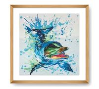 Cross Stitch Large Dolphin